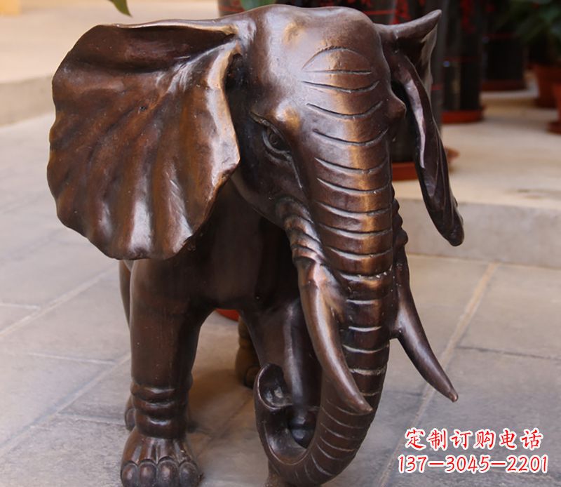 山西大象铜雕塑