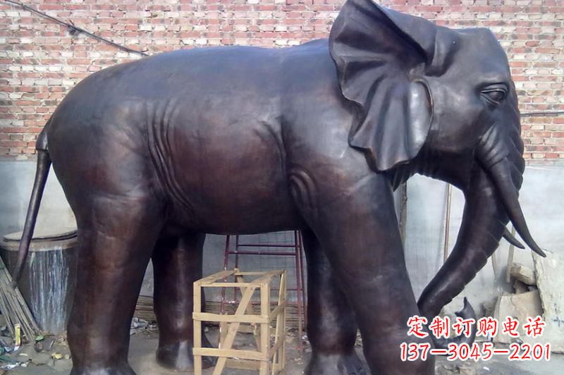 山西大象铸铜雕塑
