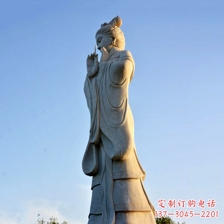 山西貂蝉雕塑精美礼品,赠送古代美女历史人物