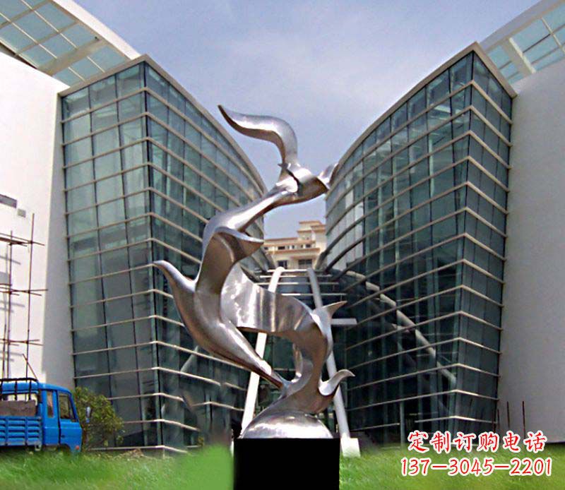 山西大雁不锈钢雕塑