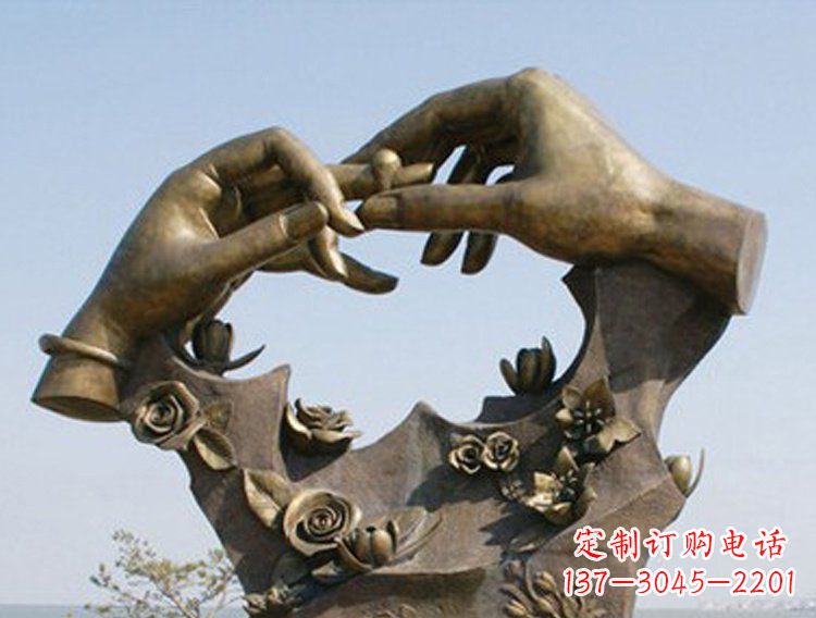 山西精美手铜戒指雕塑