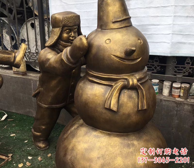 山西儿童铜雕精美礼品