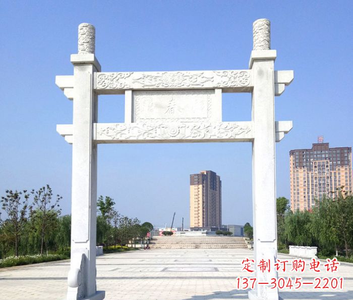 山西石牌楼雕塑——精美的浓缩艺术