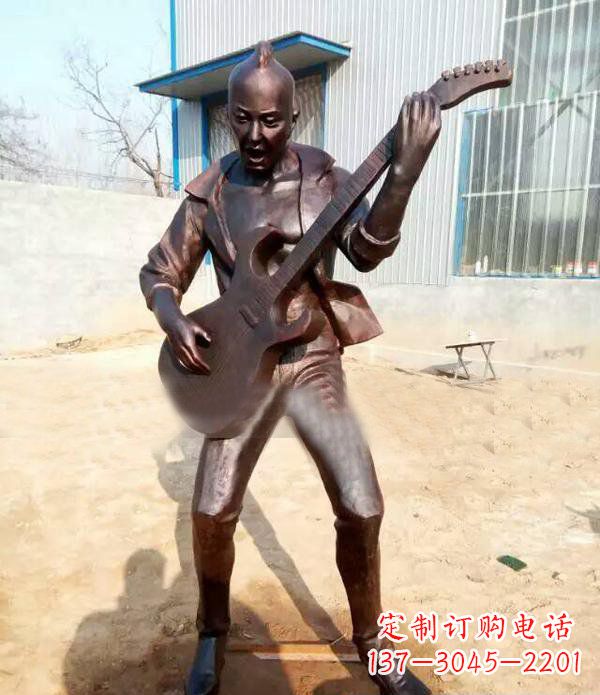 山西音乐传奇——吉他雕塑