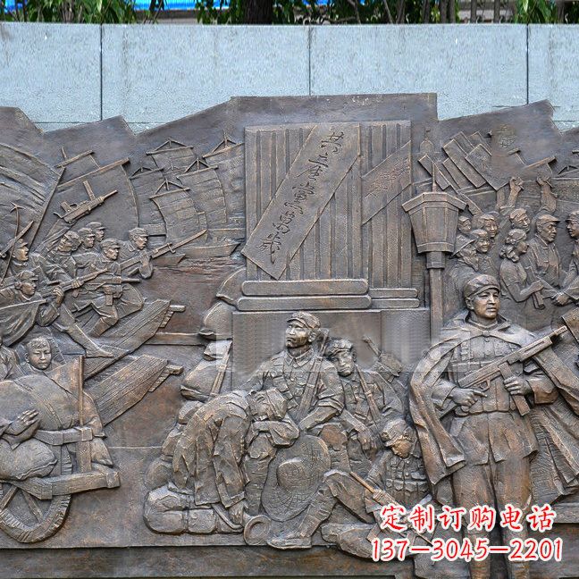 山西纪念红军革命人物雕塑