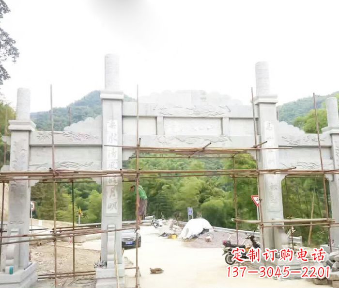 山西专业牌坊雕塑定制