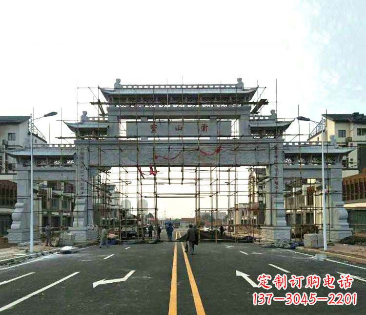 山西牌坊石雕——精致细腻,展示正气