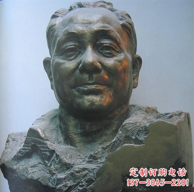 山西邓小平名人胸像铜雕