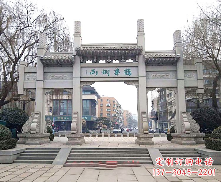 山西雕刻石牌坊群