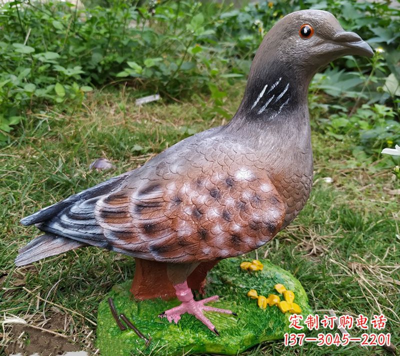 山西普世和平鸽雕塑