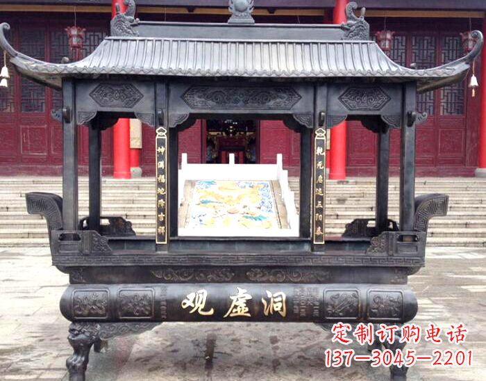 山西精美香炉雕塑定制