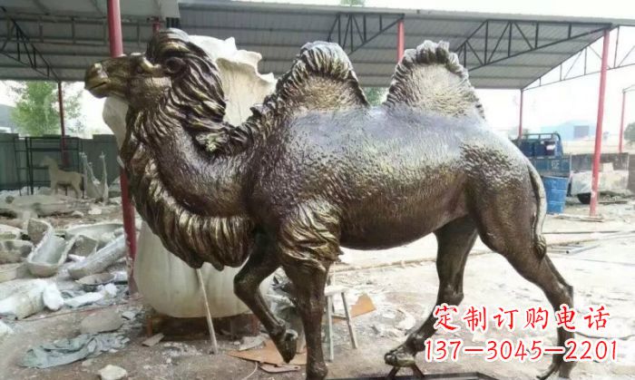 山西动物骆驼铜雕