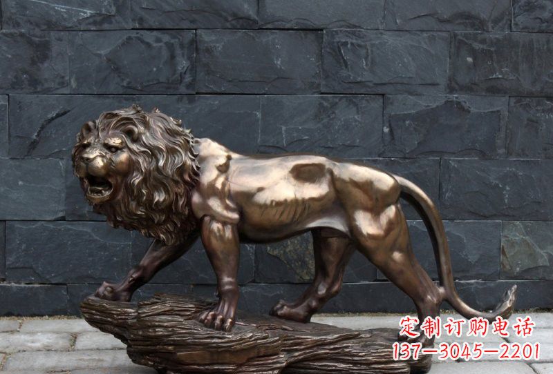 山西动物铜雕狮子