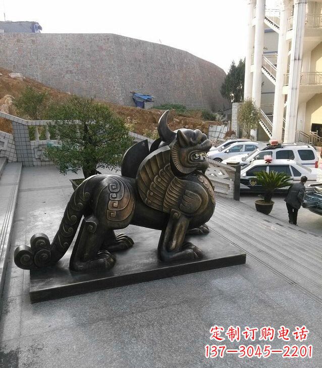 山西精美独角兽雕塑