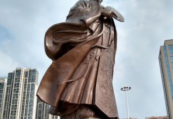 山西珍贵的雕塑艺术--诸葛亮卧龙先生