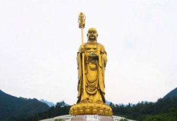 山西高端定制大型地藏菩萨铜雕