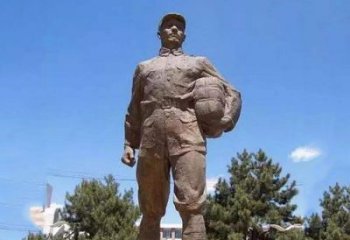 山西董存瑞石雕像 - 传承英雄精神的纪念雕塑
