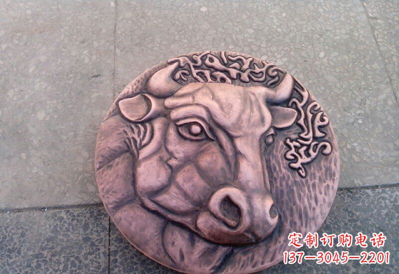 山西锻铜十二生肖兽首雕塑