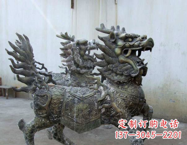 山西锻造铜麒麟
