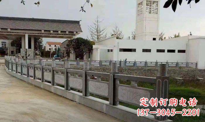 山西仿古景区栏板石雕