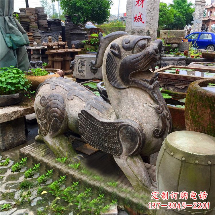 山西仿古貔貅石雕