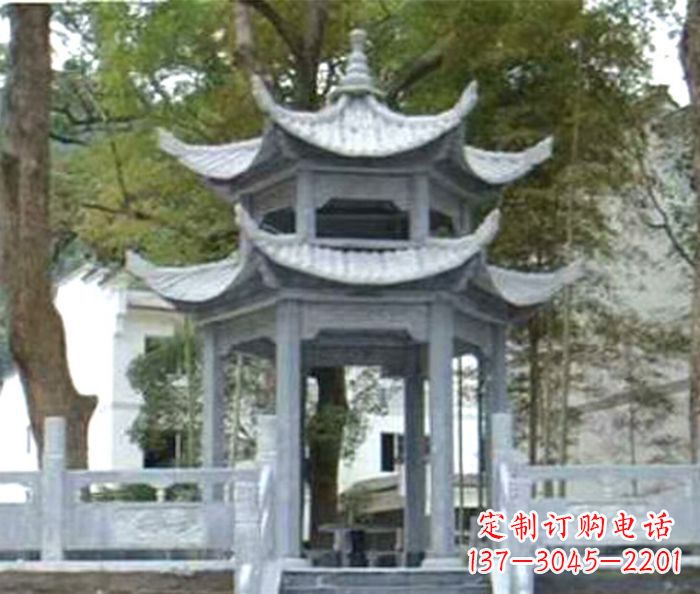 山西中领雕塑凉亭石雕——传承古典精髓,融情于雕塑之中