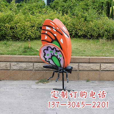 山西仿真蝴蝶_大号蝴蝶红色款116x75x160