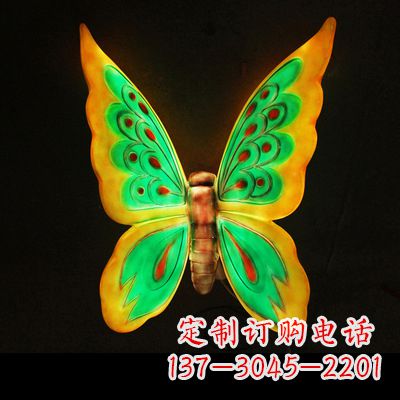 山西闪耀蝴蝶,精致灯光雕塑