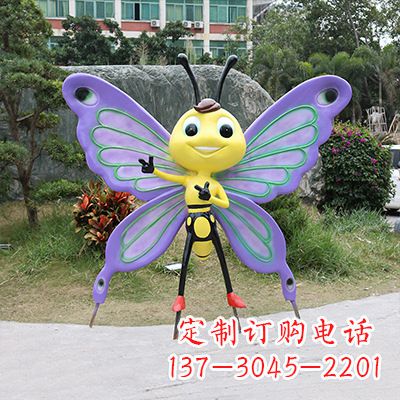 山西仿真蝴蝶雕塑,精致多彩、灵动优雅