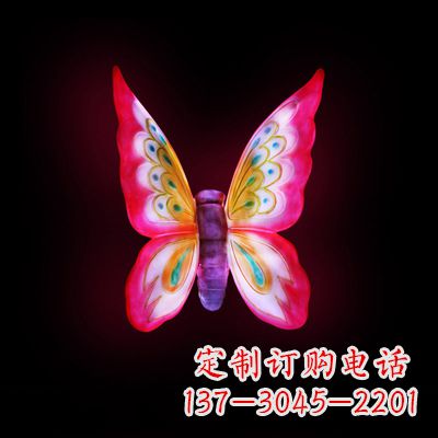 山西红发蝴蝶 小号发光雕塑
