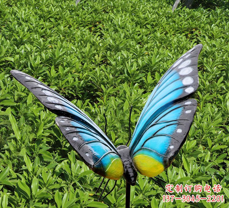 山西玻璃钢蝴蝶雕塑