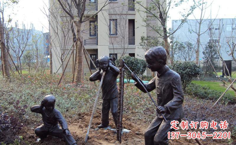 山西中领雕塑 | 为儿童景观带来美好的铜雕塑