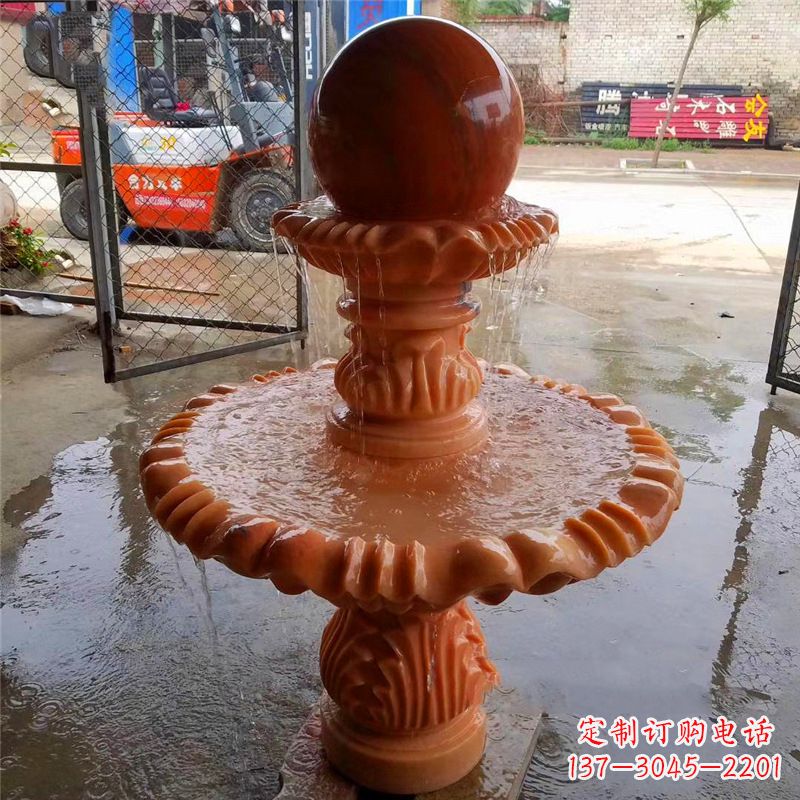 山西风水球石头雕塑