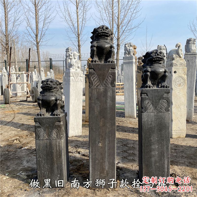 山西高品质拴马桩雕塑