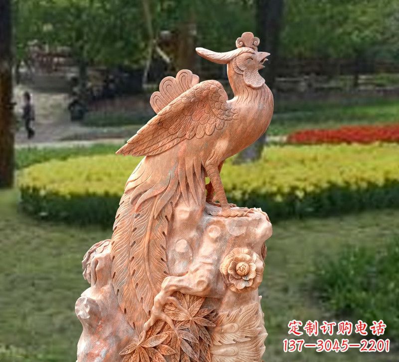 山西凤凰神鸟景观雕塑