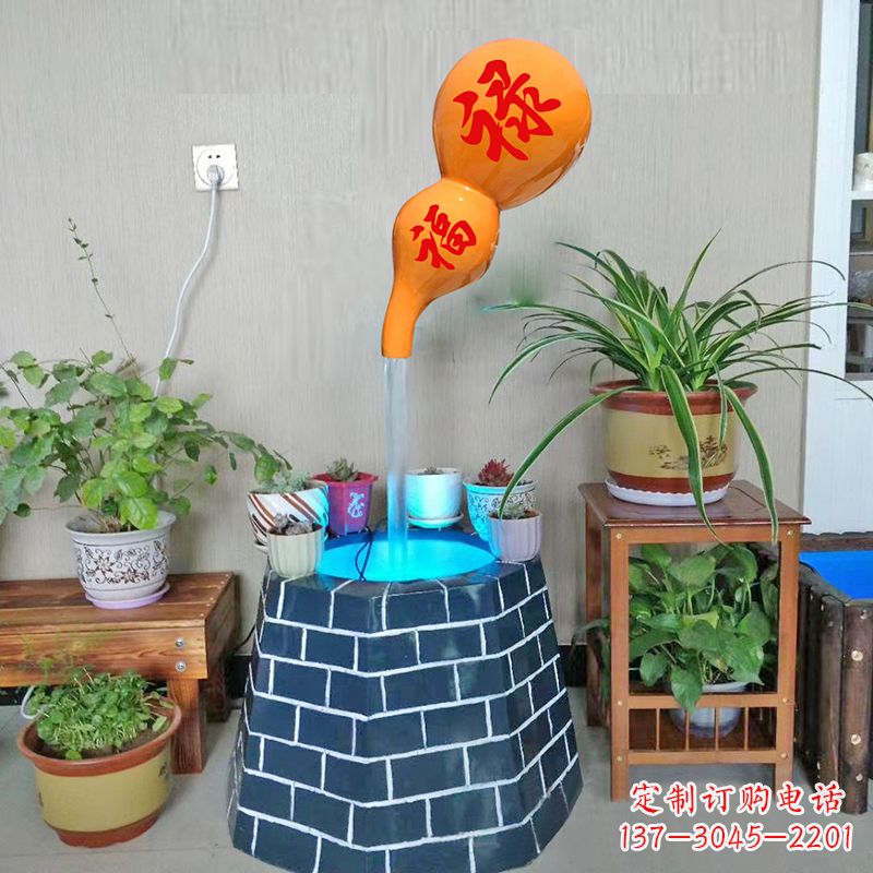 山西福禄葫芦艺术陶瓷雕塑