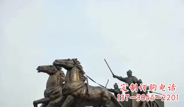 山西文艺复兴风格马车雕塑