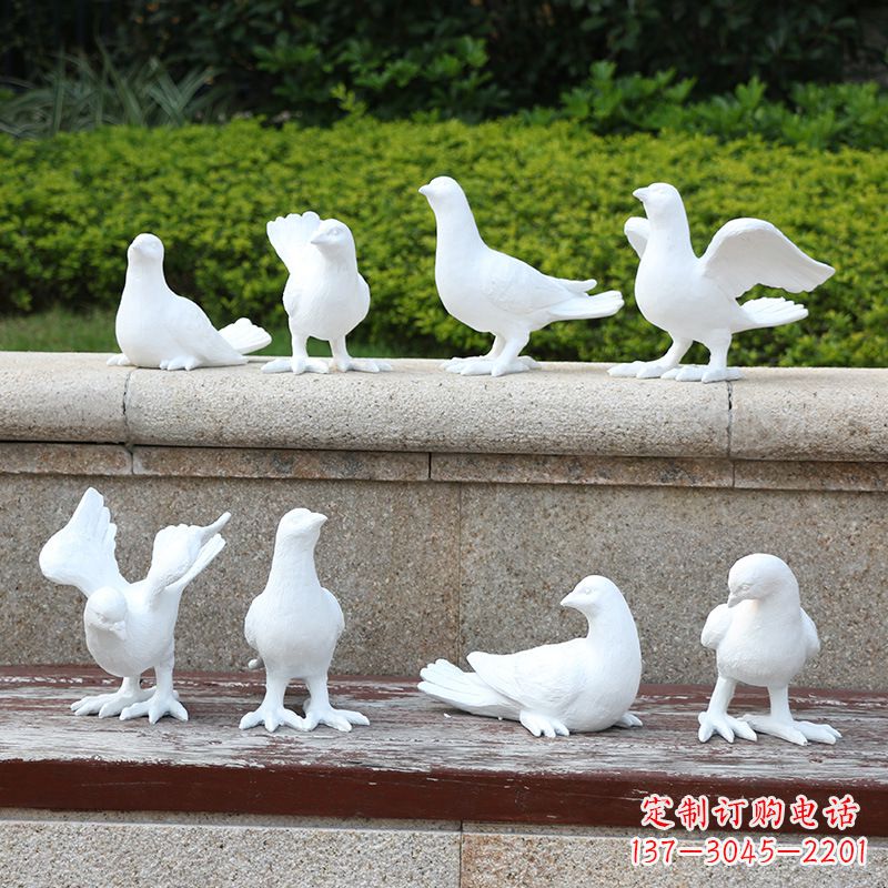 山西鸽子铜雕