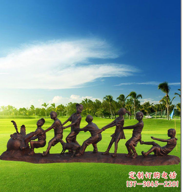 山西中领雕塑-精美仿铜萝卜雕塑