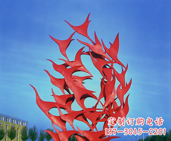 山西立体不锈钢大雁雕塑