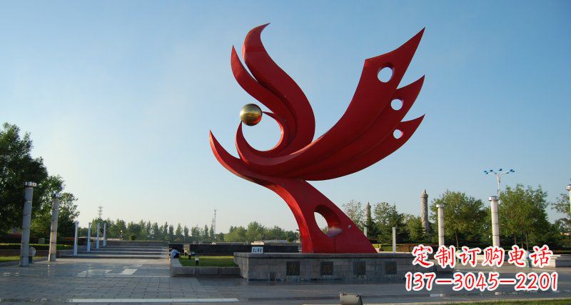 山西凤凰雕塑——浓缩的美丽传统