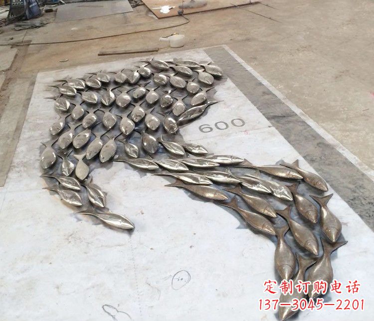 山西多彩活力的不锈钢动物雕塑