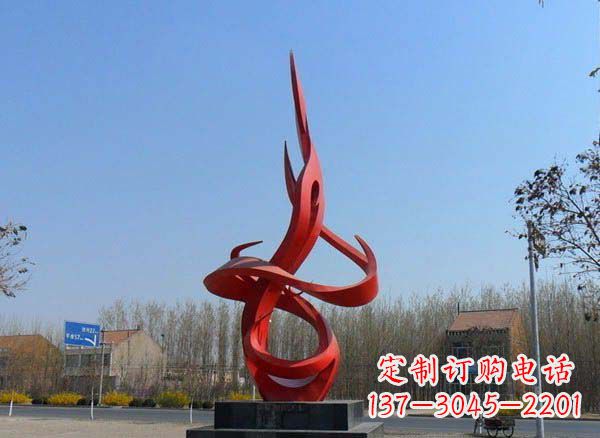 山西不锈钢火苗经典建筑雕塑