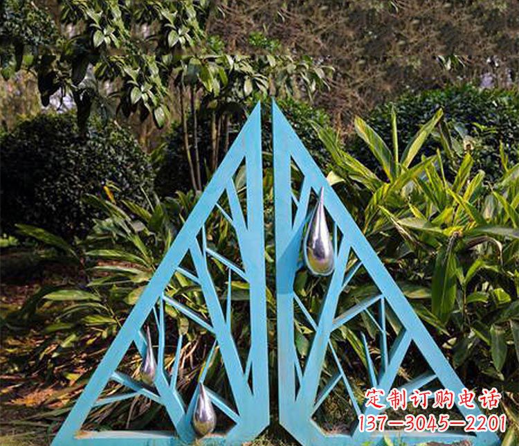 山西 风格树枝不锈钢景观雕塑