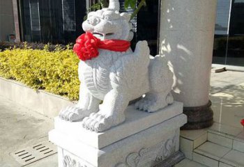 山西优雅的独角兽雕塑
