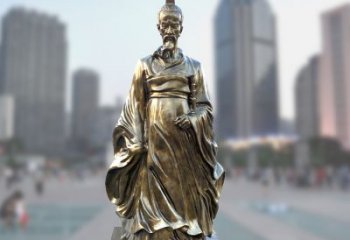 山西专业定制屈原雕像