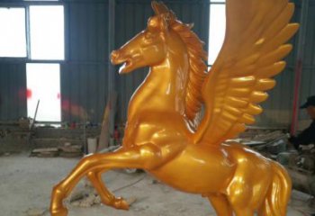 山西飞马铜雕——精美的马雕塑