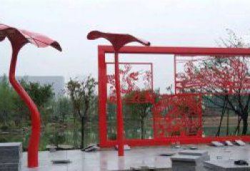 山西不锈钢龙凤雕塑