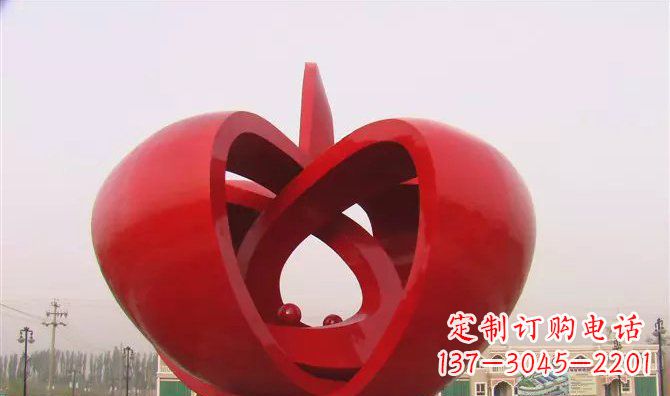 山西果实不锈钢雕塑