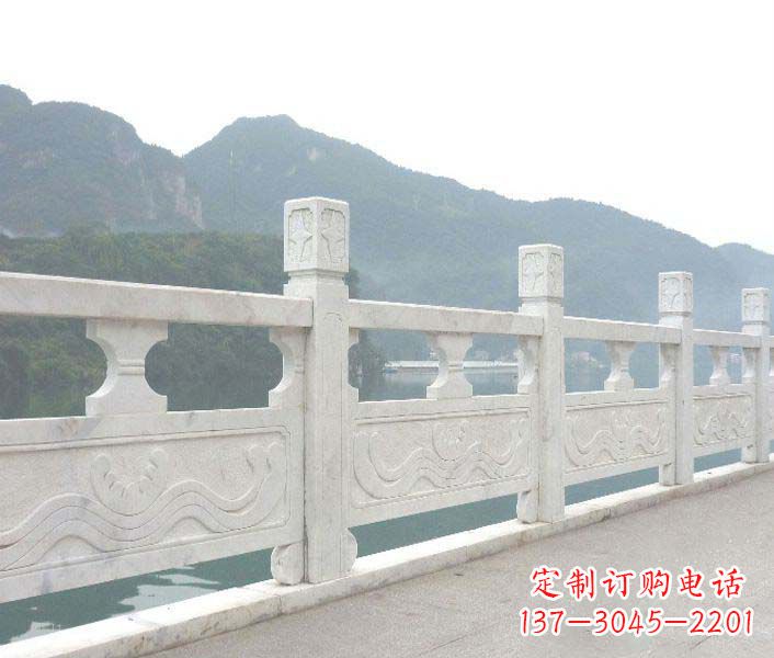 山西高品质公园大理石栏板景观石雕